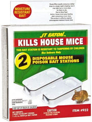 J.T. Eaton - 0.5 oz Plastic Bait Holder - Targets Mice - Americas Industrial Supply