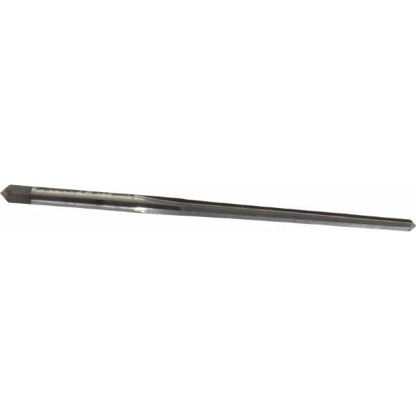 Alvord Polk - #5/0 Pin, 0.0966" Diam, 0.0719" Small End, 0.1094" Diam Straight Shank, 1-3/16" Flute, Taper Pin Reamer - Americas Industrial Supply
