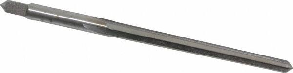 Alvord Polk - #2/0 Pin, 0.1462" Diam, 0.1137" Small End, 0.1562" Diam Straight Shank, 1-9/16" Flute, Taper Pin Reamer - Americas Industrial Supply