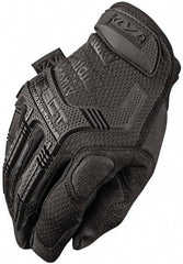 Mechanix Wear - Size XL Synthetic Leather/TPR Anti-Vibration/Impact Protection Work Gloves - For Mechanic's & Lifting, Uncoated, Hook & Loop Cuff, Full Fingered, Black, Paired - Americas Industrial Supply