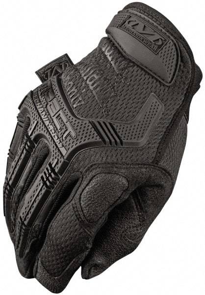 Mechanix Wear - Size S Synthetic Leather/TPR Anti-Vibration/Impact Protection Work Gloves - For Mechanic's & Lifting, Uncoated, Hook & Loop Cuff, Full Fingered, Black, Paired - Americas Industrial Supply