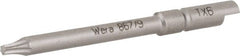 Wera - 4mm Drive Precision Torx Precision Bit - Americas Industrial Supply