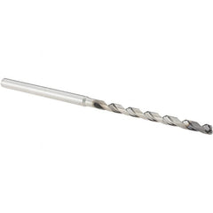 Walter-Titex - 2.5mm, 140° Point, Solid Carbide Micro Drill Bit - 77mm OAL, 39mm Flute Length, 3mm Shank Diam, Series A6589AMP - Americas Industrial Supply