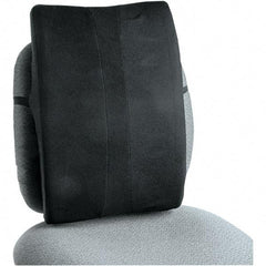 Safco - Black Backrest - For Office Chairs, Car Seat & Home Use - Americas Industrial Supply