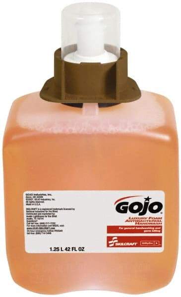 Ability One - 1250 mL Liquid Hand Soap Dispenser - Plastic, Hanging, Gray & White - Americas Industrial Supply