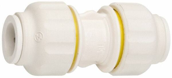 Value Collection - 3/8" OD, Polysulfone Push-to-Connect Union - 250 Max psi, White - Americas Industrial Supply