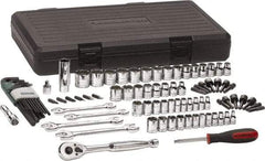 GearWrench - 88 Piece 1/4 & 3/8" Drive Mechanic's Tool Set - Comes in Blow Molded Case - Americas Industrial Supply