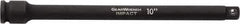 GearWrench - 3/4" Drive Standard Socket Extension - 10" OAL, Black Finish - Americas Industrial Supply