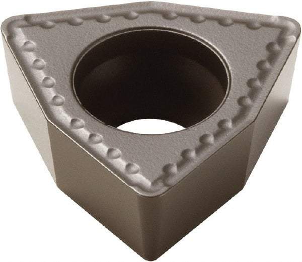 Seco - WCMX0.313 85 Grade DP3000 Carbide Indexable Drill Insert - TiCN/Al2O1 Finish, Trigon, 5/16" Inscribed Circle - Americas Industrial Supply