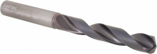 Sumitomo - 13.5mm Solid Carbide, 135° Point, Maintenance Drill Bit - Americas Industrial Supply