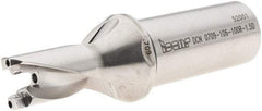 Iscar - 0.709" to 0.744" Diam, 1.5xD, 1.06" Max Depth, 1" Shank Diam, 4.39" OAL, Replaceable-Tip Drill - FCP, ICK, ICK-2M, ICM, ICN, ICP, iCP-2M Insert, 18 Seat Size, 70794714 Toolholder, Series SumoCham - Americas Industrial Supply