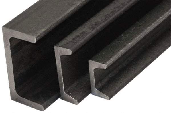 Value Collection - Channel Iron Material Specification: Low Carbon Steel Wall Thickness (Inch): 1/8 - Americas Industrial Supply