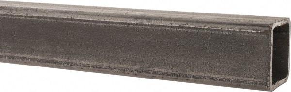 Value Collection - 1-1/2 Inch Square x 6 Ft. Long, Low Carbon Steel, Square Welded Tube - 0.12 Inch Wall Thickness, Low Carbon Grade - Americas Industrial Supply
