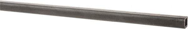 Value Collection - 1/2 Inch Square x 6 Ft. Long, Low Carbon Steel, Square Welded Tube - 0.06 Inch Wall Thickness, Low Carbon Grade - Americas Industrial Supply