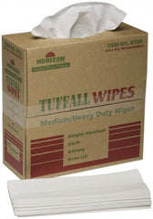 Ability One - Wipes; Type: Cleaning ; Sheet Length (Inch): 16-3/4 ; Sheet Width (Inch): 9-3/4 ; Sheets per Package: 100 - Exact Industrial Supply