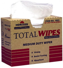 Ability One - Wipes; Type: Cleaning ; Sheet Length (Inch): 16-1/2 ; Sheet Width (Inch): 10 ; Sheets per Package: 150 - Exact Industrial Supply