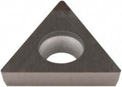 Hertel - SH-TPGA331 Grade HT610BN PCBN Turning Insert - Uncoated, 60° Triangle, 3/8" Inscr Circle, 3/16" Thick, 1/64" Corner Radius - Americas Industrial Supply