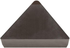Hertel - SH-TPG322 Grade HT620BN PCBN Turning Insert - Uncoated, 60° Triangle, 3/8" Inscr Circle, 1/8" Thick, 1/32" Corner Radius - Americas Industrial Supply