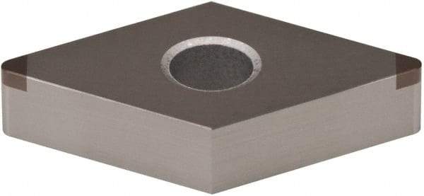 Hertel - 2SH-DNGA432 Grade HT630BN PCBN Turning Insert - Uncoated, 55° Diamond, 1/2" Inscr Circle, 3/16" Thick, 1/32" Corner Radius - Americas Industrial Supply