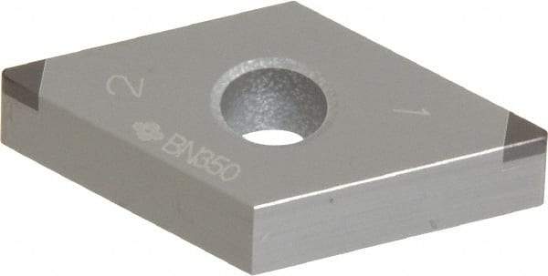 Sumitomo - 2NU-DNGA431 Grade BN350 PCBN Turning Insert - Uncoated, 55° Diamond, 1/2" Inscr Circle, 3/16" Thick, 1/64" Corner Radius - Americas Industrial Supply