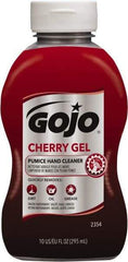 GOJO - 10 oz Bottle Gel Hand Cleaner - Red, Cherry Scent - Americas Industrial Supply