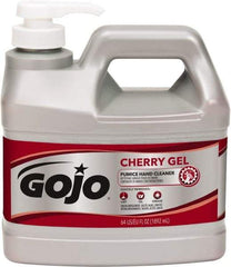 GOJO - 1/2 Gal Bottle Gel Hand Cleaner - Red, Cherry Scent - Americas Industrial Supply