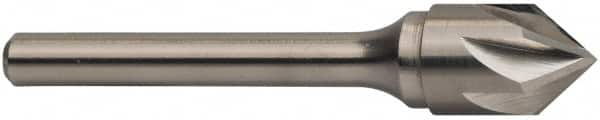 Keo - 3/16" Head Diam, 3/16" Shank Diam, 6 Flute 90° Solid Carbide Countersink - Americas Industrial Supply