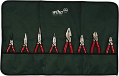 Wiha - 8 Piece Cutting Plier Set - Comes in Box - Americas Industrial Supply