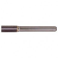 SA-7 Standard Cut Solid Carbide Bur-Cylindrical without End Cut - Americas Industrial Supply