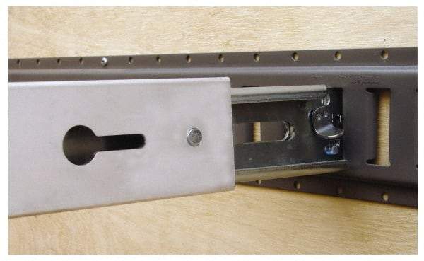 Kinedyne - 84.6 to 95" Long Standard-Duty E-Beam for 96" Trailers - Aluminum, 2,200 Lb Vertical Capacity, 2,000 Lb Horizontal Capacity - Americas Industrial Supply