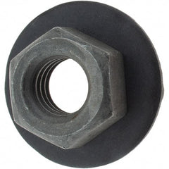 Value Collection - M6x1.00 Washer Hex Nut - 10mm Across Flats, Phosphate Finish - Americas Industrial Supply