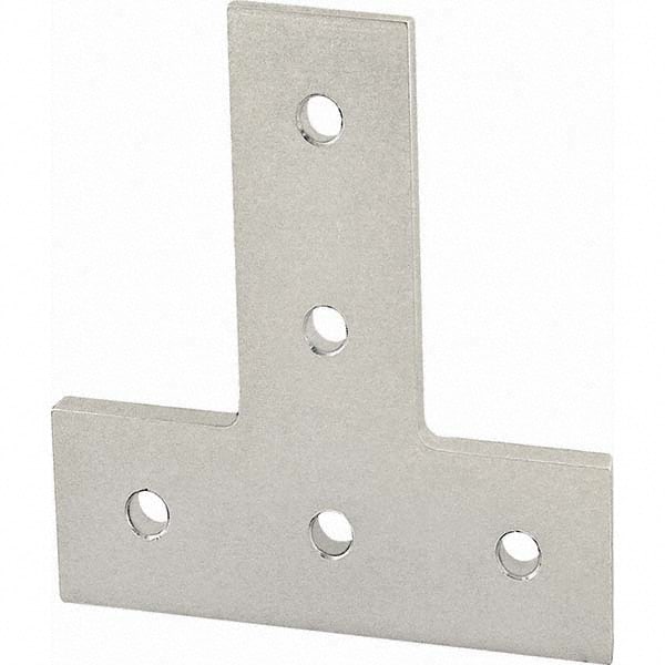 80/20 Inc. - 4-1/2" Wide x 4-1/2" High Open Shelving Joining Plate - Americas Industrial Supply