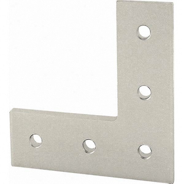 80/20 Inc. - 4-1/2" Wide x 4-1/2" High Open Shelving Joining Plate - Americas Industrial Supply