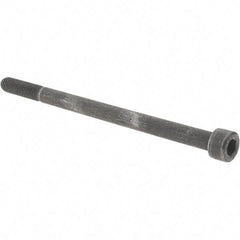 Value Collection - M10x1.50 Metric Coarse Hex Socket Drive, Socket Cap Screw - Grade 12.9 Alloy Steel, Black Oxide Finish, Partially Threaded, 160mm Length Under Head - Americas Industrial Supply