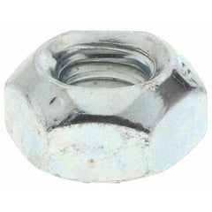 Value Collection - 1/4-20 UNC Grade B Hex Lock Nut with Distorted Thread - Americas Industrial Supply