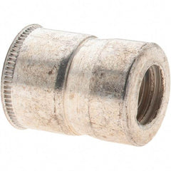 Value Collection - 3/8-16 UNC, Cadmium-Plated, Steel Knurled Rivet Nut Inserts - 0.03" to 0.09" Grip, 9/16" Drill Size, 0.588" Body Diam - Americas Industrial Supply