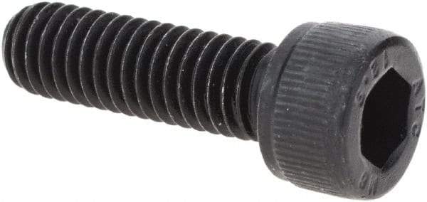 Value Collection - M6x1.00 Metric Coarse Hex Socket Drive, Socket Cap Screw - Grade 12.9 Alloy Steel, Black Oxide Finish, Fully Threaded, 20mm Length Under Head - Americas Industrial Supply