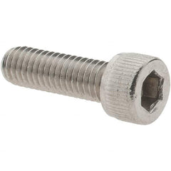 Value Collection - #10-32 UNC Hex Socket Drive, Socket Cap Screw - Grade 316 Stainless Steel, Fully Threaded, 5/8" Length Under Head - Americas Industrial Supply