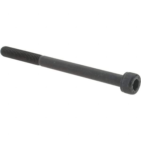 Value Collection - M5x0.80 Metric Coarse Hex Socket Drive, Socket Cap Screw - Grade 12.9 Alloy Steel, Black Oxide Finish, Partially Threaded, 65mm Length Under Head - Americas Industrial Supply