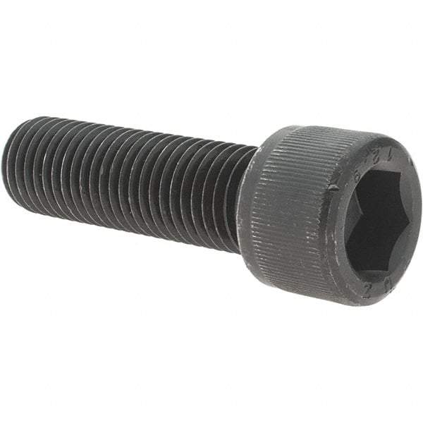 Value Collection - M20x2.50 Metric Coarse Hex Socket Drive, Socket Cap Screw - Grade 12.9 Alloy Steel, Black Oxide Finish, Fully Threaded, 65mm Length Under Head - Americas Industrial Supply