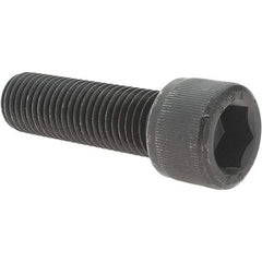 Value Collection - M20x2.50 Metric Coarse Hex Socket Drive, Socket Cap Screw - Grade 12.9 Alloy Steel, Black Oxide Finish, Fully Threaded, 65mm Length Under Head - Americas Industrial Supply