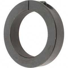 Value Collection - 2-7/16" Bore, Steel, One Piece One Piece Split Shaft Collar - 3-1/2" Outside Diam, 3/4" Wide - Americas Industrial Supply