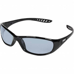 KleenGuard - Indoor/Outdoor Lenses, Framed Safety Glasses - Scratch Resistant, Black Nylon Frame, Size Universal, Wrap Around - Americas Industrial Supply