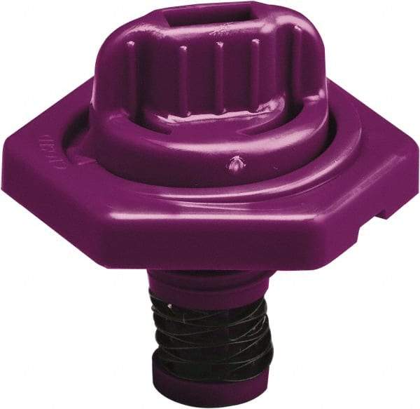 Trico - 4 Gal Capacity Polyethylene Oil Storage System - 7" Straight Spout, Purple - Americas Industrial Supply