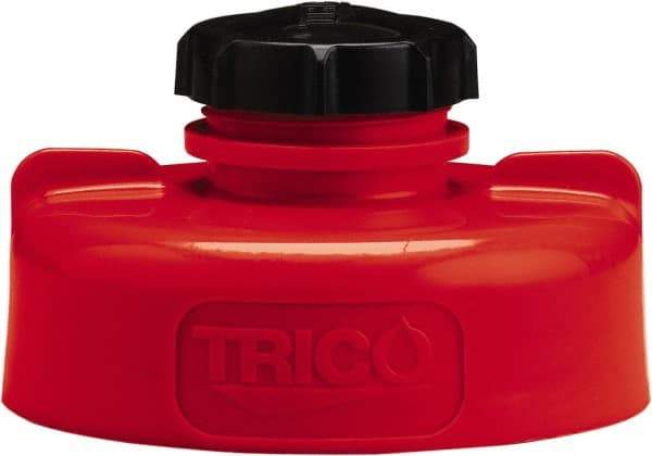 Trico - 4 Gal Capacity Polyethylene Oil Storage System - Red - Americas Industrial Supply