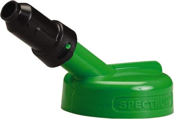 Trico - 4 Gal Capacity Polyethylene Oil Storage System - 1" Tip OD, 7" Straight Spout, Green - Americas Industrial Supply