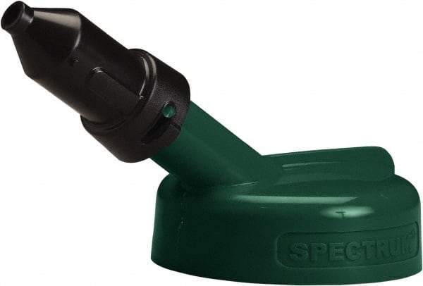 Trico - 4 Gal Capacity Polyethylene Oil Storage System - 1/2" Tip OD, 7" Straight Spout, Dark Green - Americas Industrial Supply