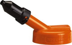 Trico - 4 Gal Capacity Polyethylene Oil Storage System - 1/2" Tip OD, 7" Straight Spout, Orange - Americas Industrial Supply