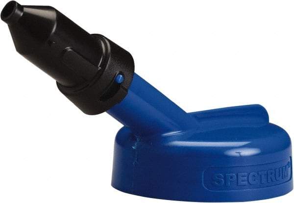 Trico - 4 Gal Capacity Polyethylene Oil Storage System - 1/2" Tip OD, 7" Straight Spout, Blue - Americas Industrial Supply