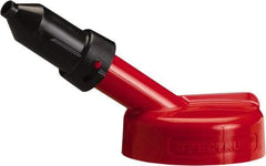 Trico - 4 Gal Capacity Polyethylene Oil Storage System - 1/2" Tip OD, 7" Straight Spout, Red - Americas Industrial Supply